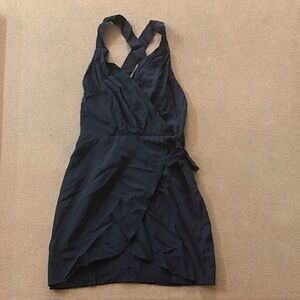 Mara Hoffman Black Backless Dress